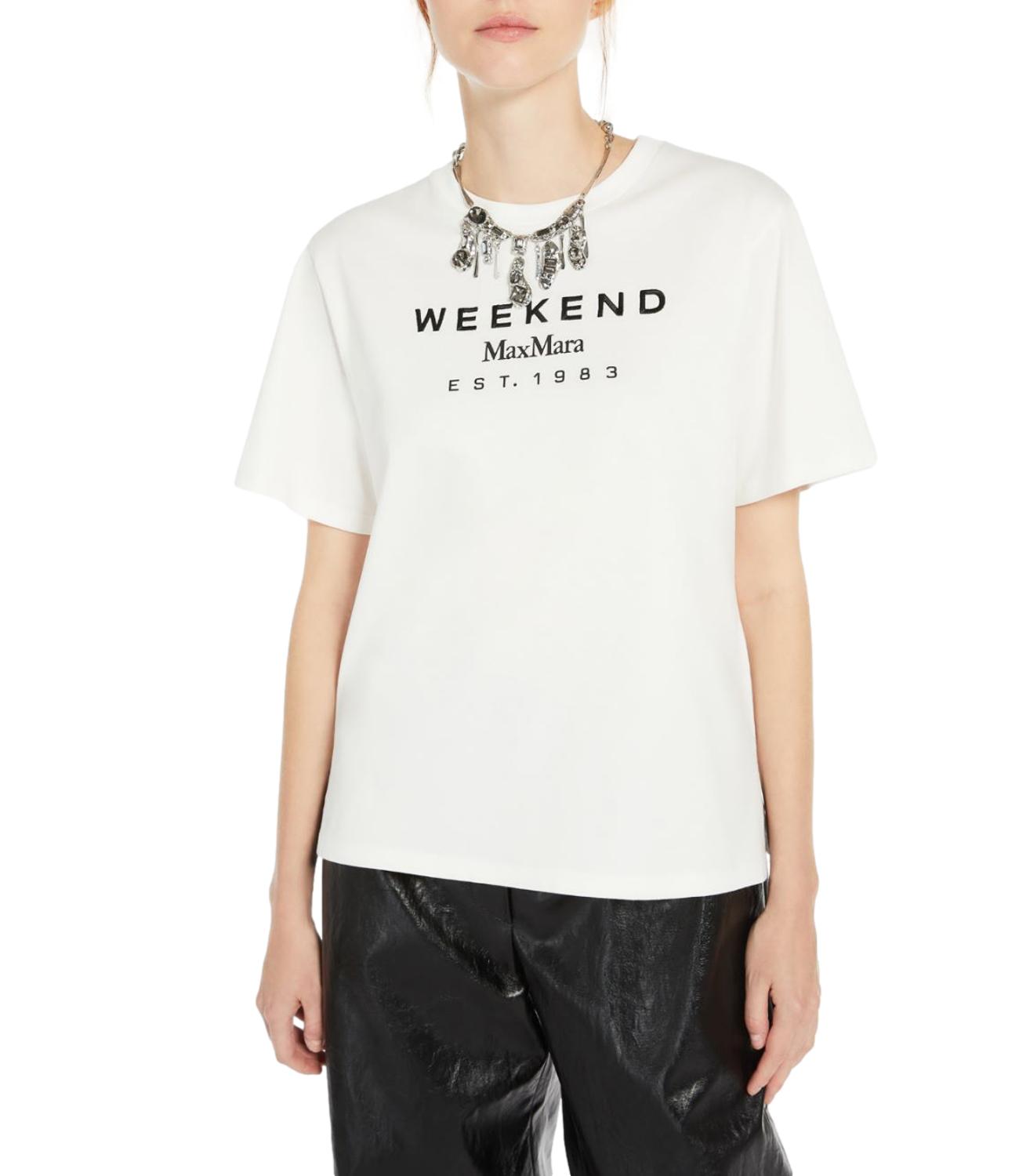 Max Mara Weekend T-shirt CABINA Bianco Donna