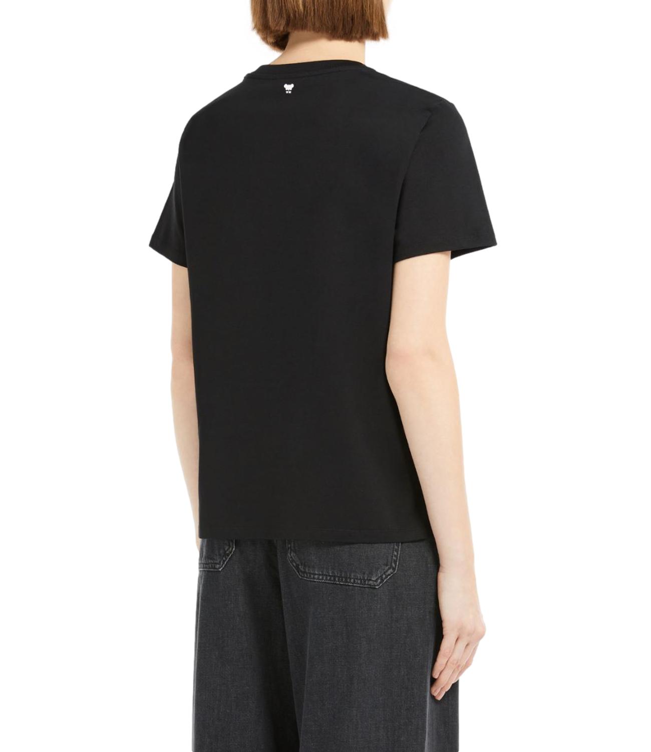 Max Mara Weekend t-shirt VELLO nera donna