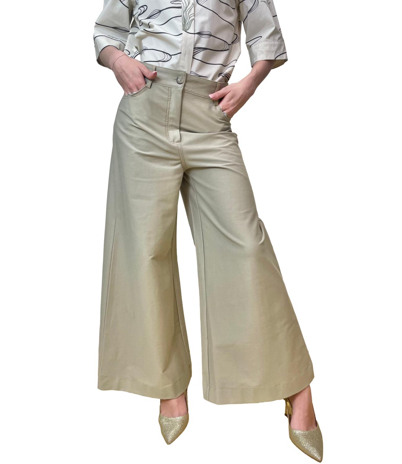 MM Pantalone Fausto Sabbia Donna