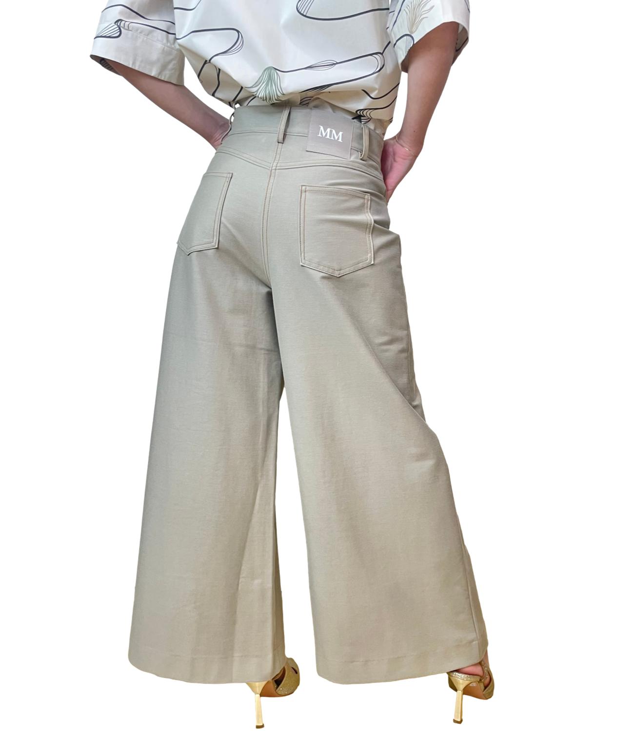 MM Pantalone Fausto Sabbia Donna