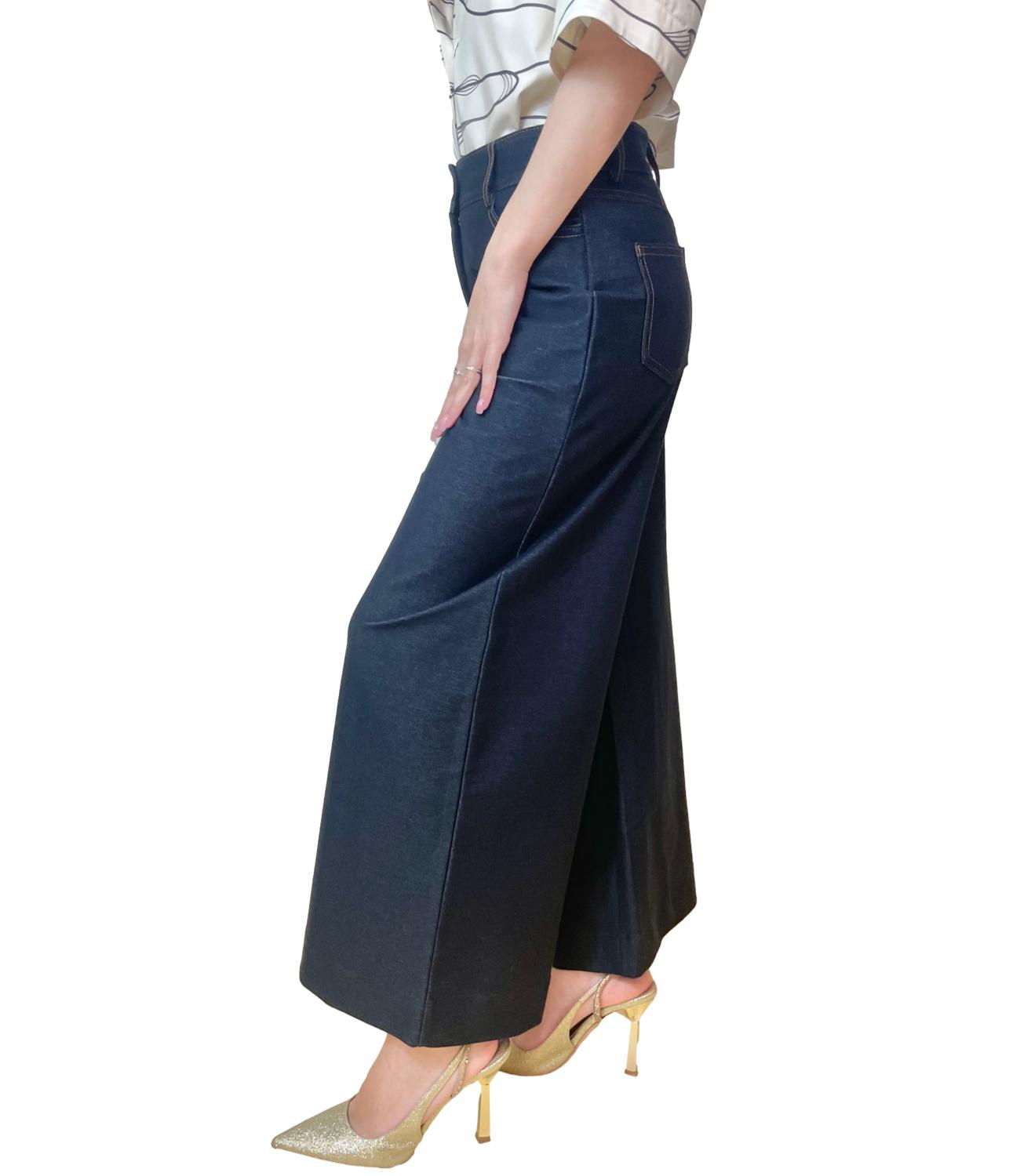 MM Pantalone Fausto Blu Donna