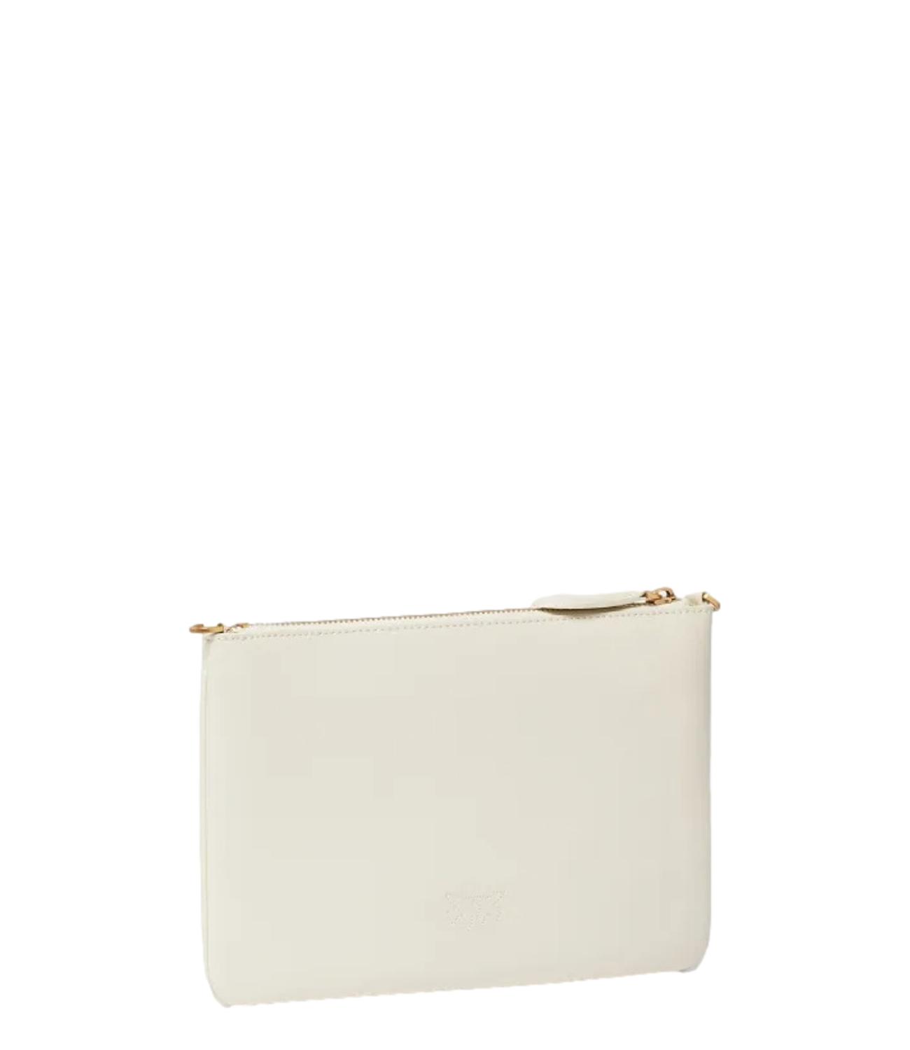 Classic Flat Love Bag bianco