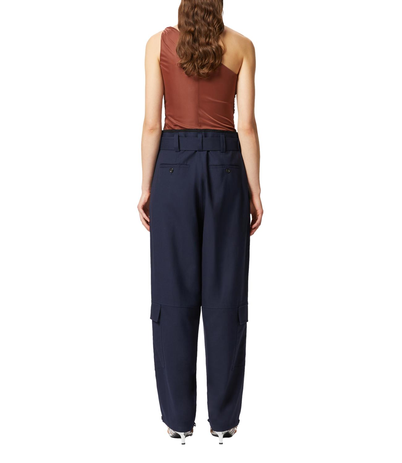 Pinko pantalone PIOVE blu tenebra donna