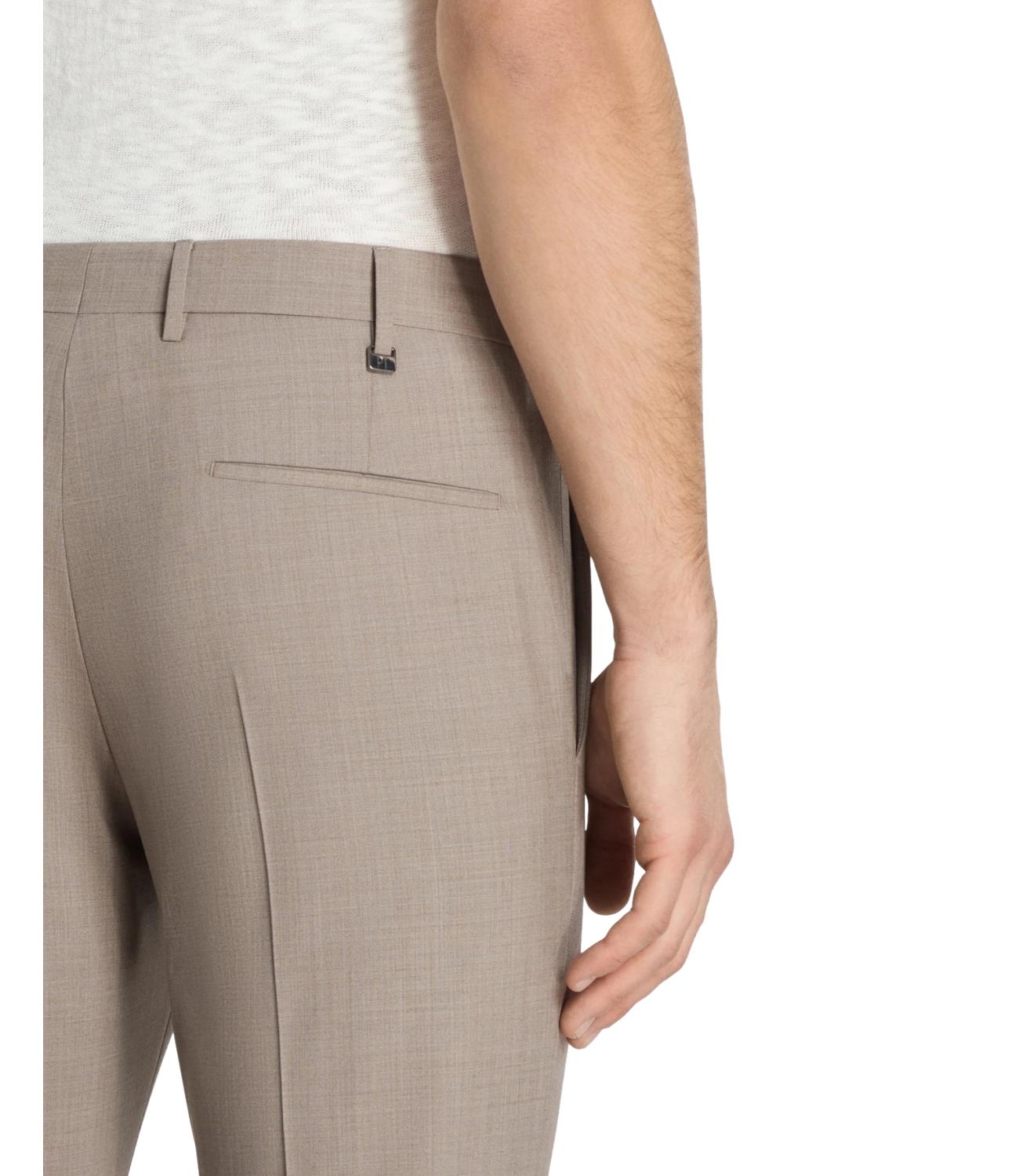 Pantalone Uomo beige in lana