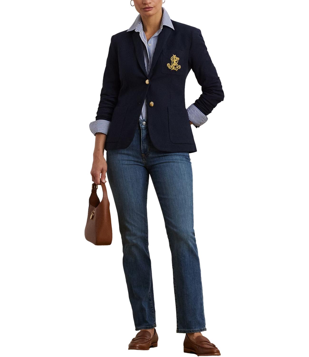 Ralph Lauren Giacca ANFISA-LINED-JACKET Blu Navy Donna