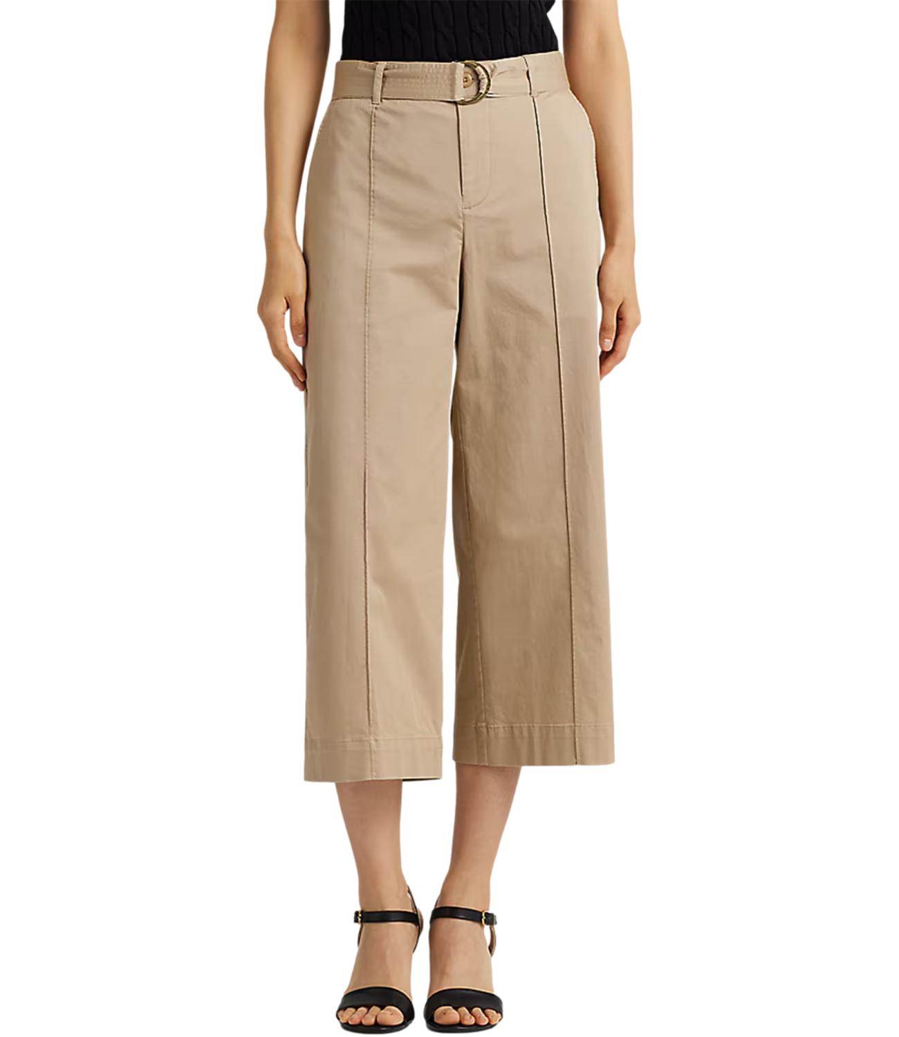 Ralph Lauren Pantaloni BRIENDA-FULL LENGTH-FLAT FRONT Beige Donna