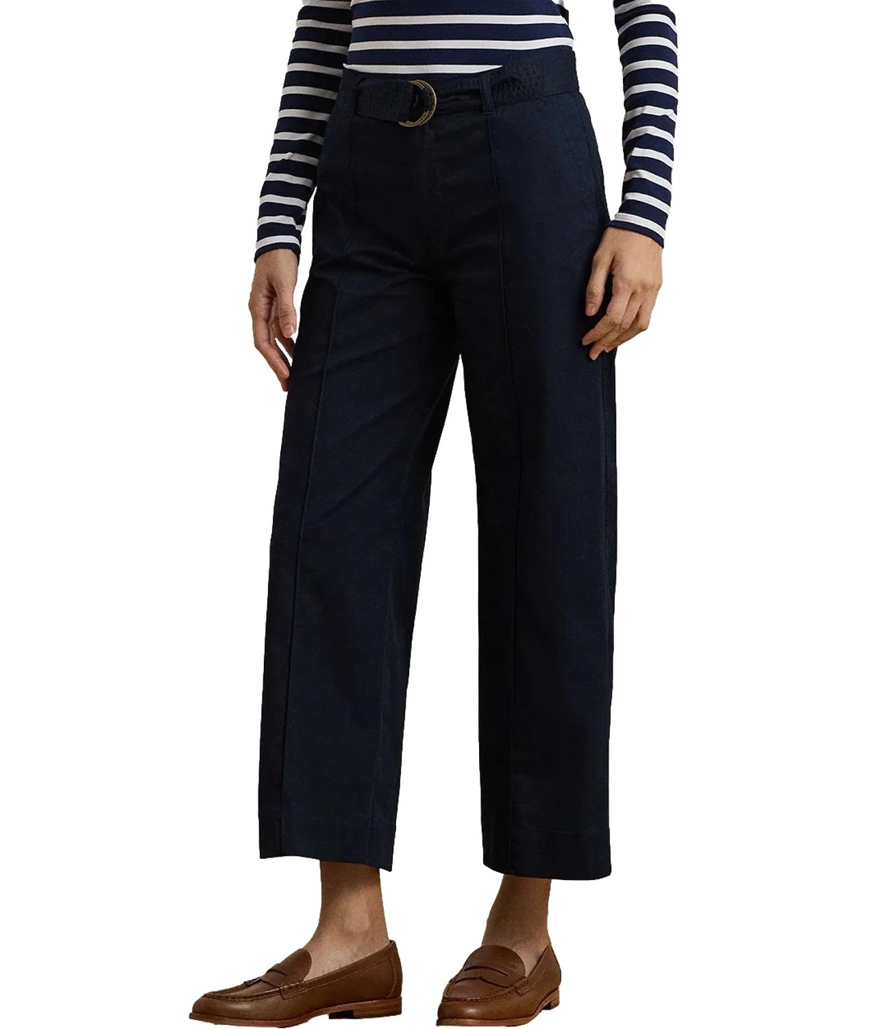 Ralph Lauren Pantaloni BRIENDA-FULL LENGTH-FLAT FRONT Blu Navy Donna