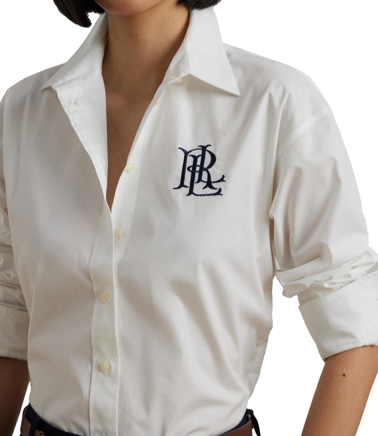 Ralph Lauren Camicia KOTTA-LONG SLEEVE-BUTTON FRONT SHIRT Bianca Donna