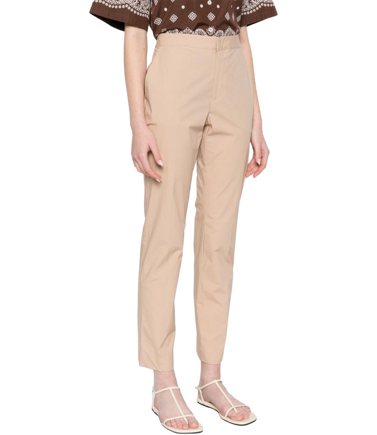 Twinset Pantaloni Beige Donna