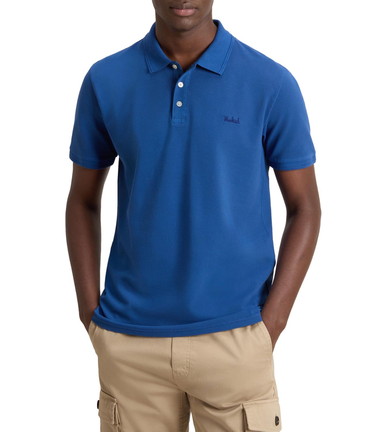 Woolrich Polo MACKINACK Blu Uomo