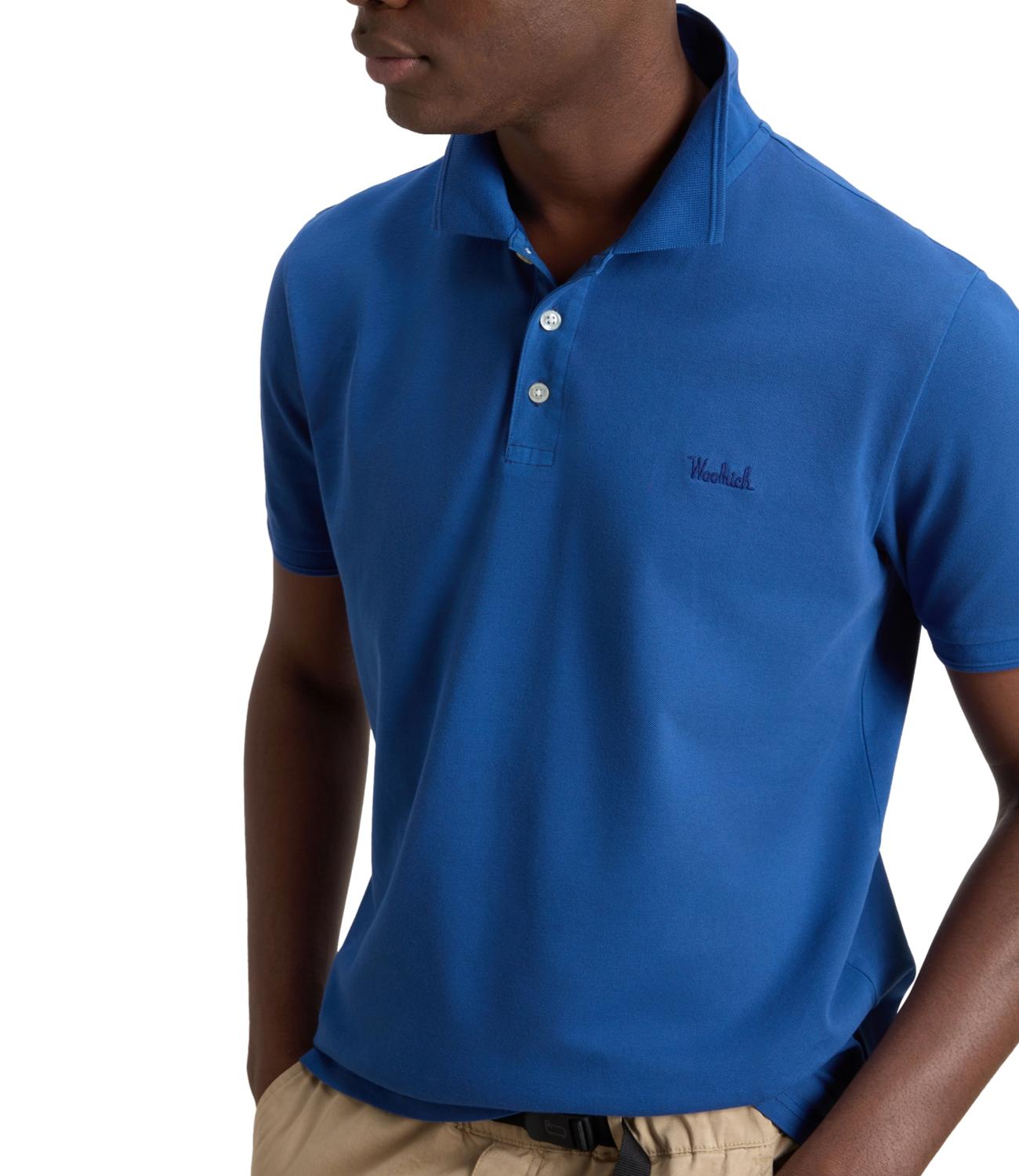 Woolrich Polo MACKINACK Blu Uomo