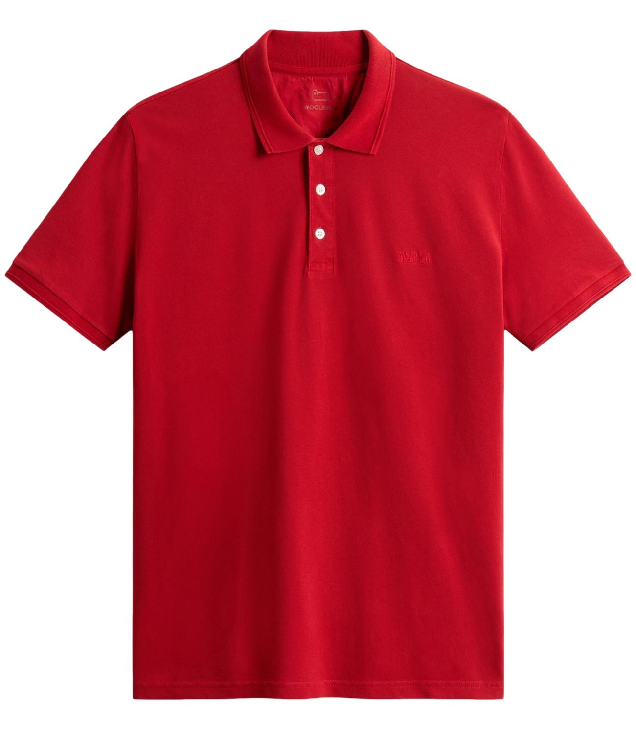 Woolrich Polo MACKINACK Cherry Uomo