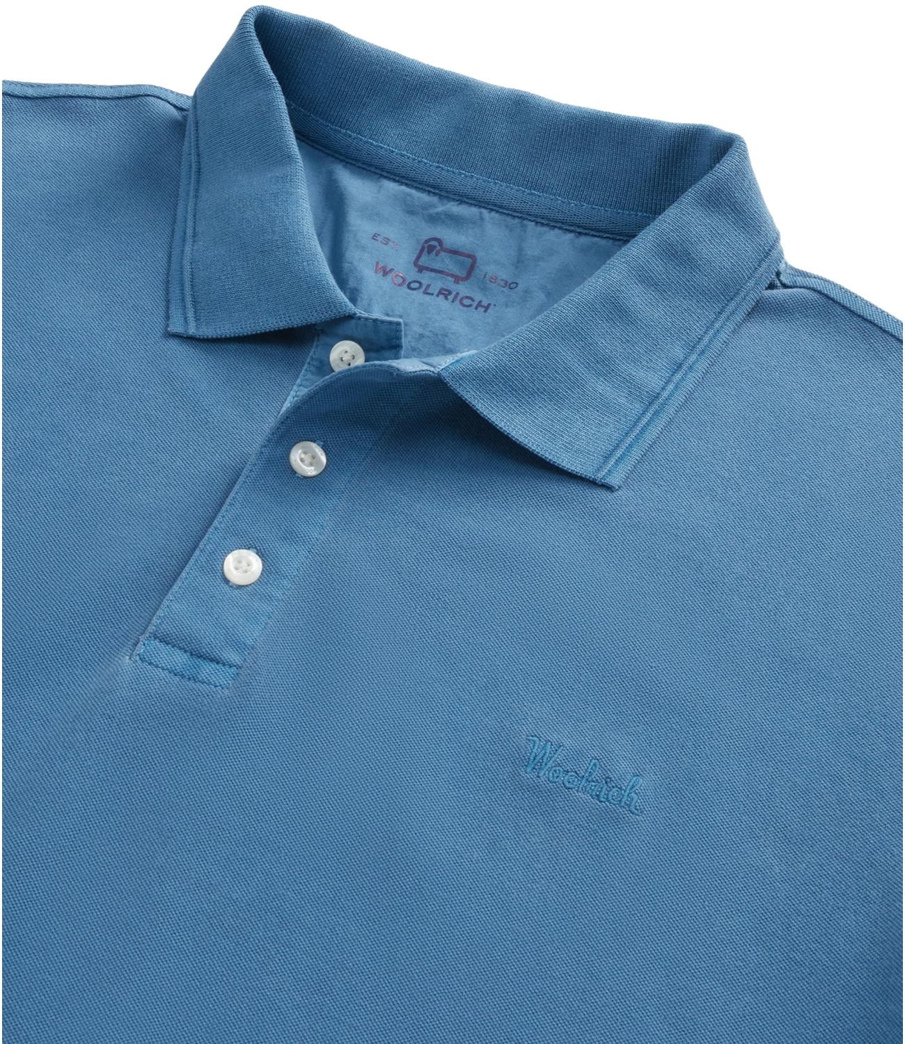 Woolrich Polo MACKINACK Azzurra Uomo